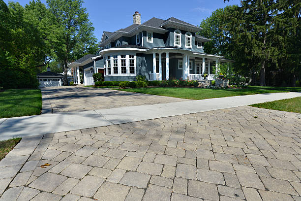 Permeable Paver Driveway in Monument Hills, CA